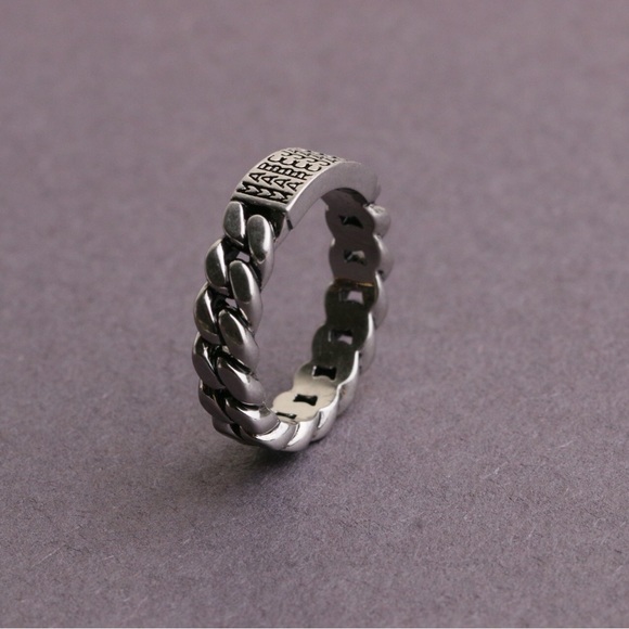 Marc Jacobs the Barcode Monogram ID Chain Ring - Picture 8 of 10